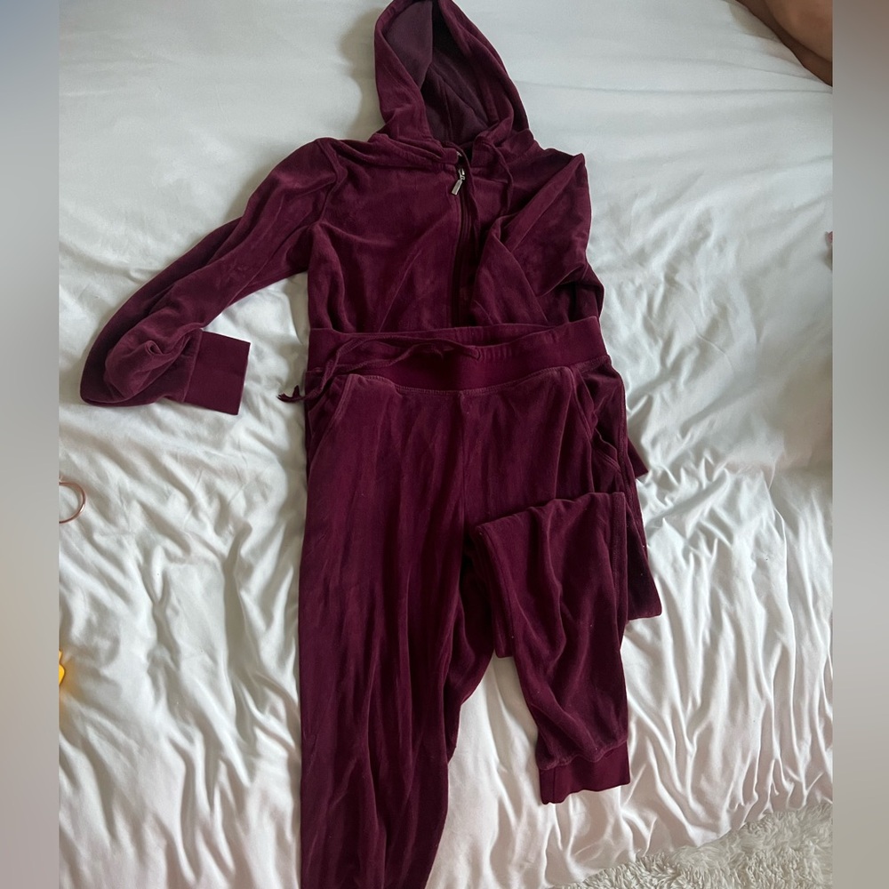 velor two piece